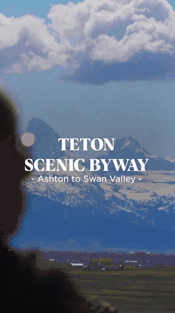 Thumbnail of the animated gif of Teton Scenic Byway.