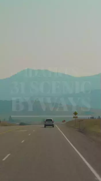 Animated gif of Oregon Trail Bear Lake Scenic Byway.