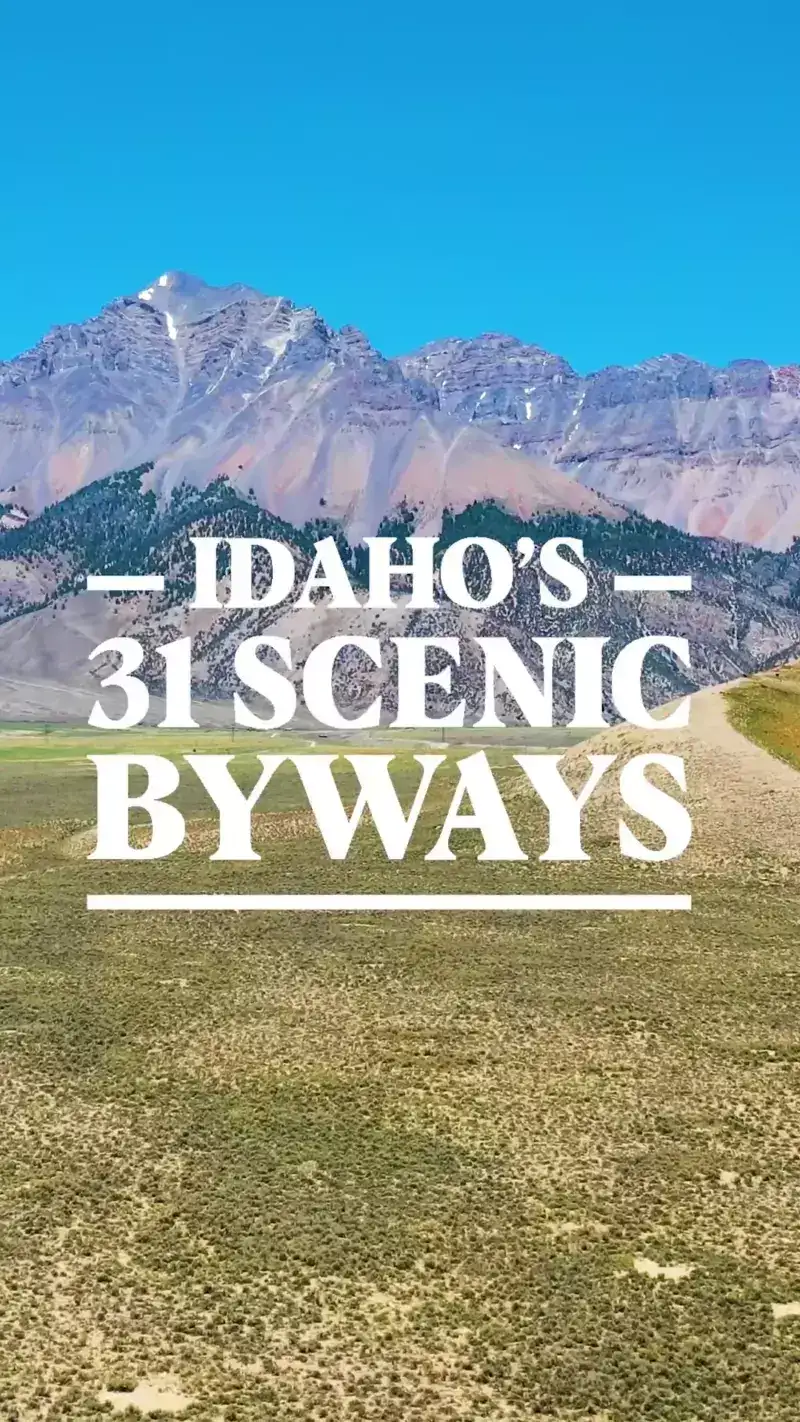Animated gif of Peaks to Creaters Scenic Byway.